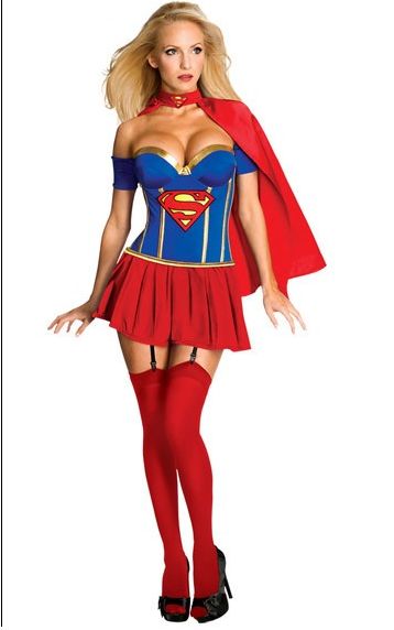 Supergirl Corset Costume
